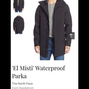 The North Face 'El Misti' Waterproof Parka Trench - Men's Large L